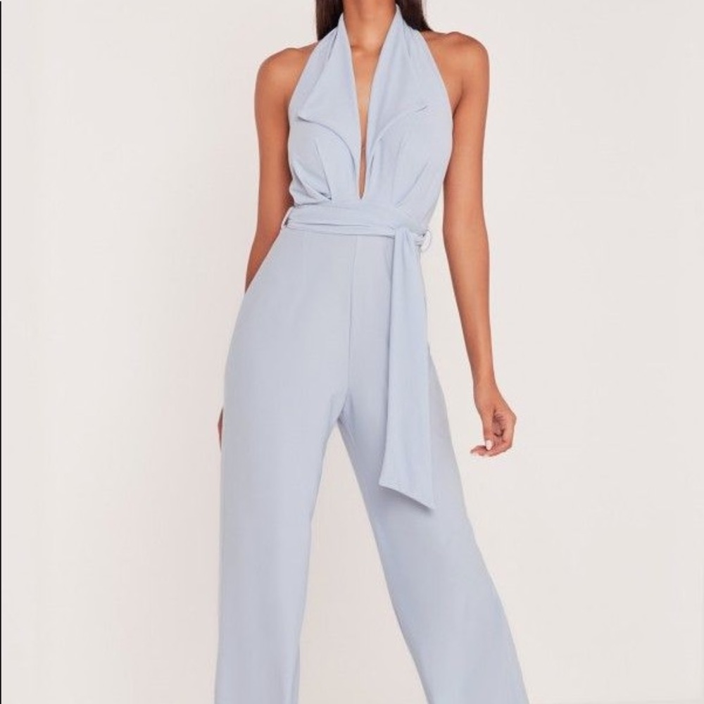 Carli Bybel Blue Jumpsuit